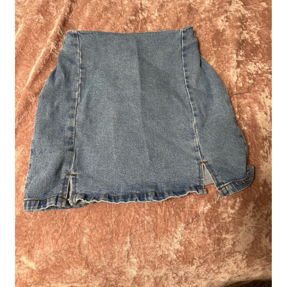 John galt Jean mini skirt